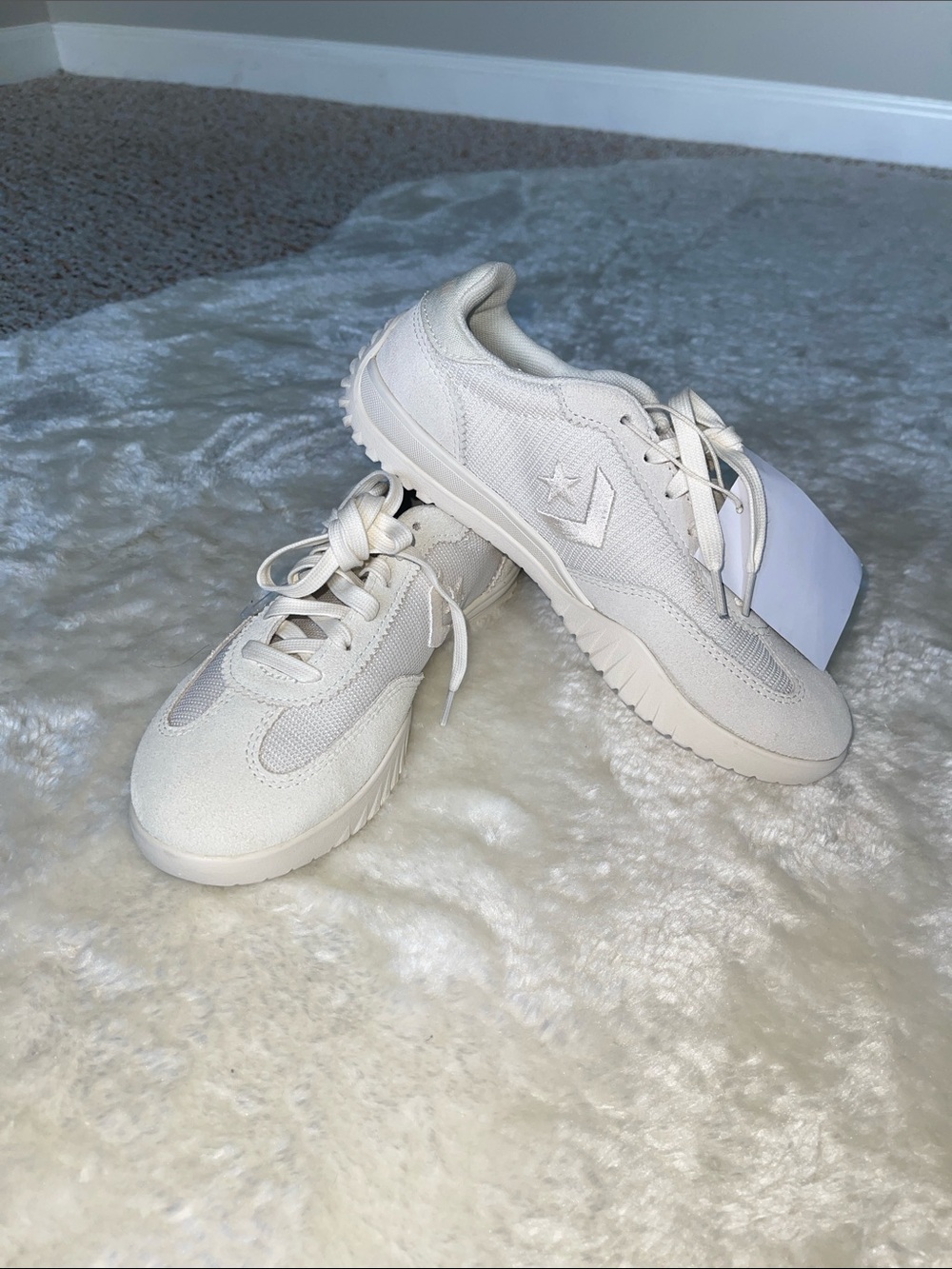 Converse  Run Star Trainer Sneakers - Egret